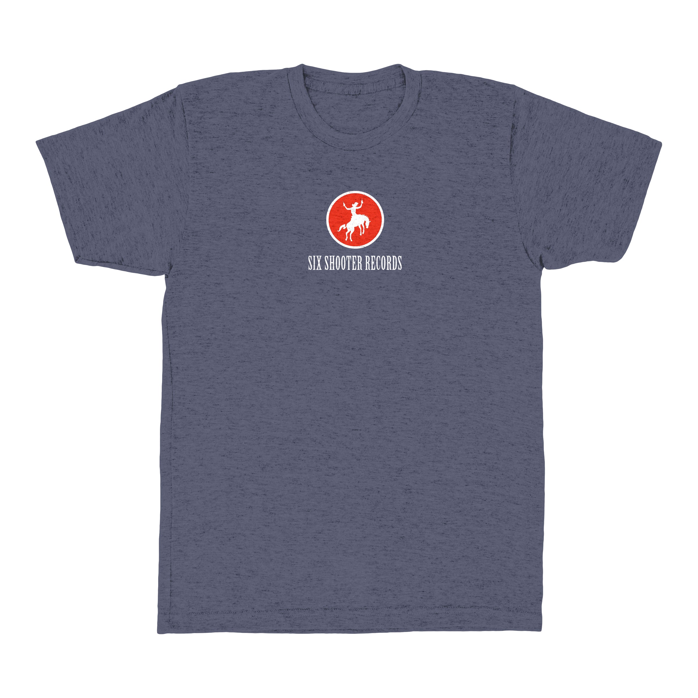 Six Shooter Records Unisex Midnight Blue T-Shirt