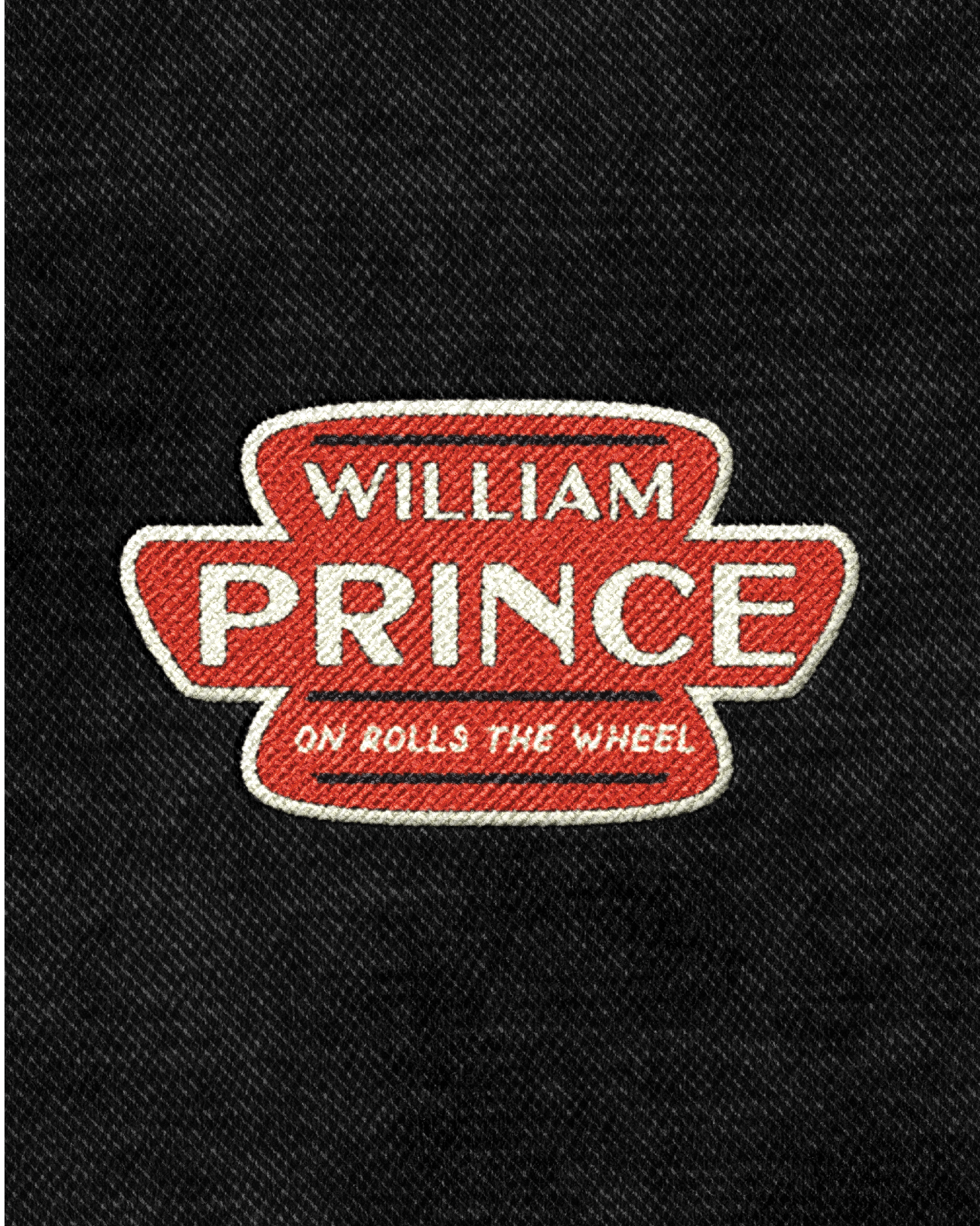 "On Rolls the Wheel" Embroidered Trucker Hat